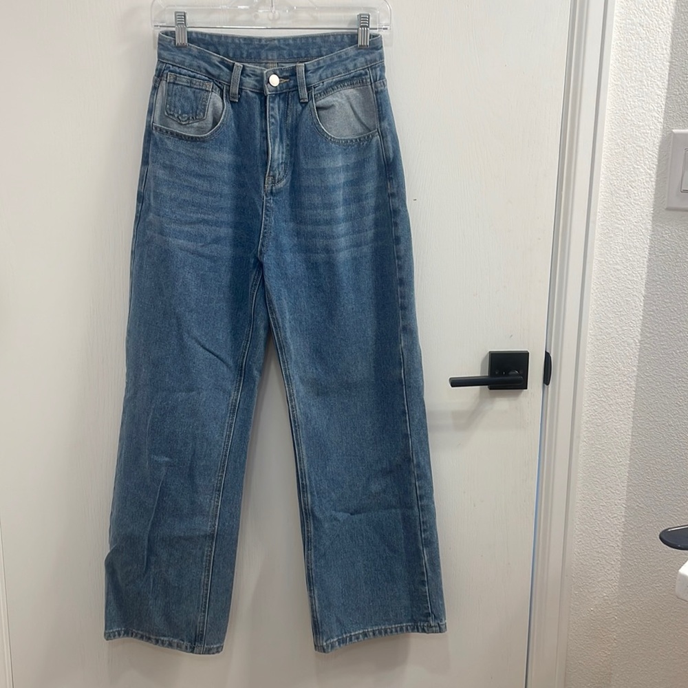 Women’s Baggy High Waisted Jean, XS